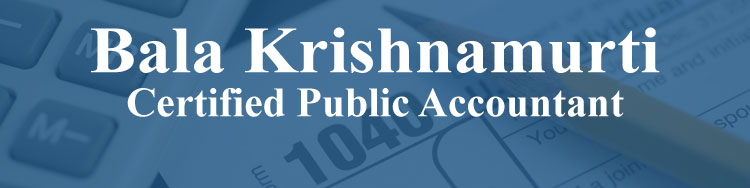 Connecticut CPA Accountant Bala Krishnamurti - Logo